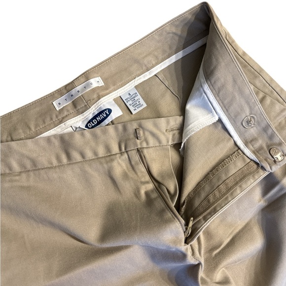 Old Navy Women's Cream Boot Cut Pants - Picture 3 of 4